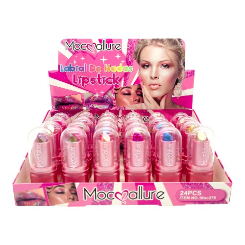 Imagen de CAJA 24 LIPSTICK LABIAL DE HADAS MOC ALLURE
