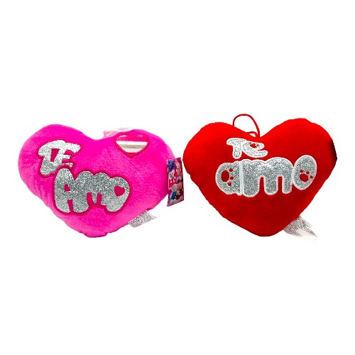 Imagen de MINI PELUCHE CORAZON TE AMO 20X15 CM