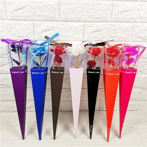 DOCENAROSA ETERNA EN CONO CON LED