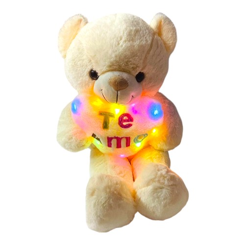 Imagen de MEGA OSO PELUCHE CON LED 55 CM