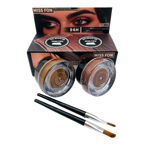 Imagen de CAJA 12 DUO POMADA DELINEADOR GEL MISS FON