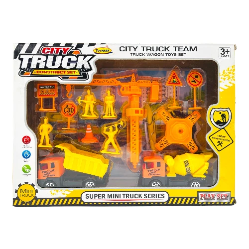 Imagen de SET JUGUETE CONSTRUCCION CITY TRUCK