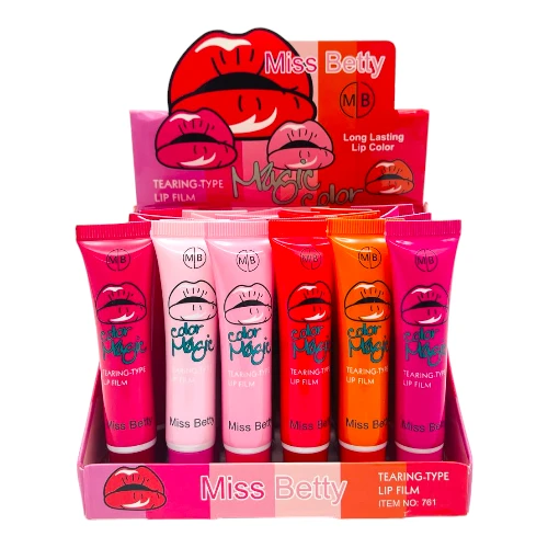 Imagen de CAJA 24 GLOSS PEEL OFF MAGIC COLOR