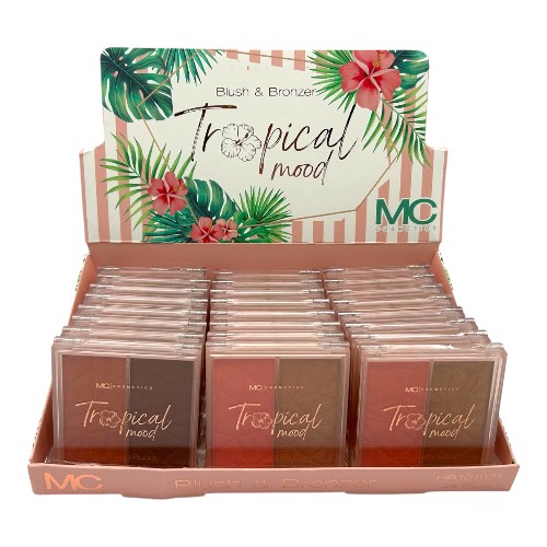 Imagen de GAMA 3 BLUSH BRONZER TROPICAL MOOD MC COSMETICS HB101921