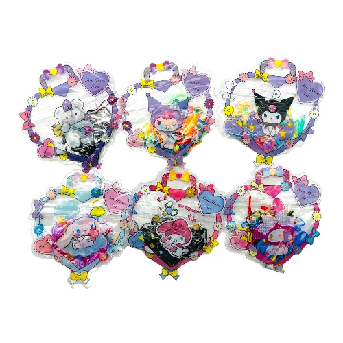 Imagen de DOCE PAQ. LIGA CABELLO SANRIO*