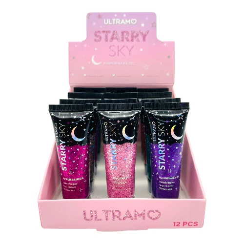 Imagen de CAJA 12 PURPURINA EN GEL STARRY SKY ULTRAMO