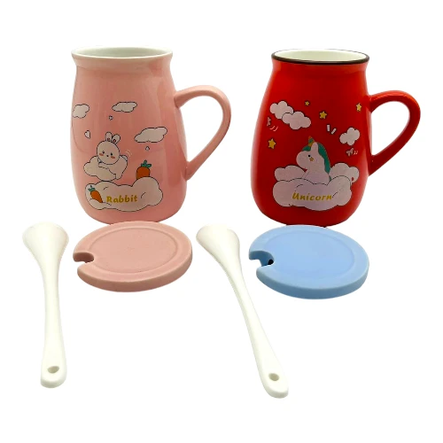 Imagen de TAZA DE CERAMICA KAWAII MUG BEAUTIFUL