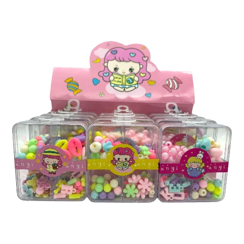 Imagen de DOCE ESTUCHE ACCESORIOS CABELLO ANYI
