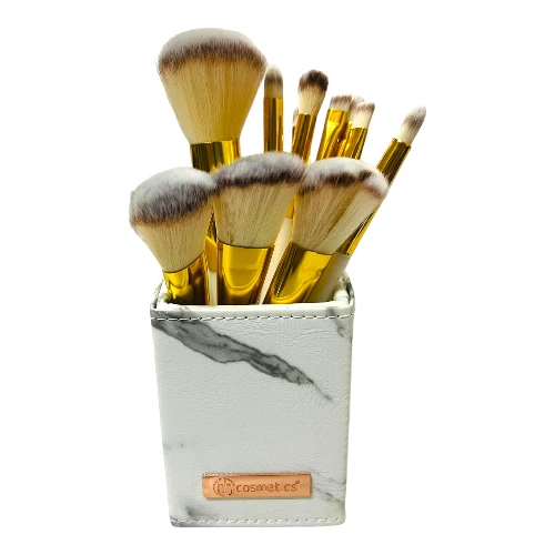 Imagen de BASE ELEGANTE + 12 BROCHAS MAQUILLAJE