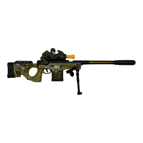 Imagen de PISTOLA JUGUETE SOLDADO CON LUZ Y SONIDO