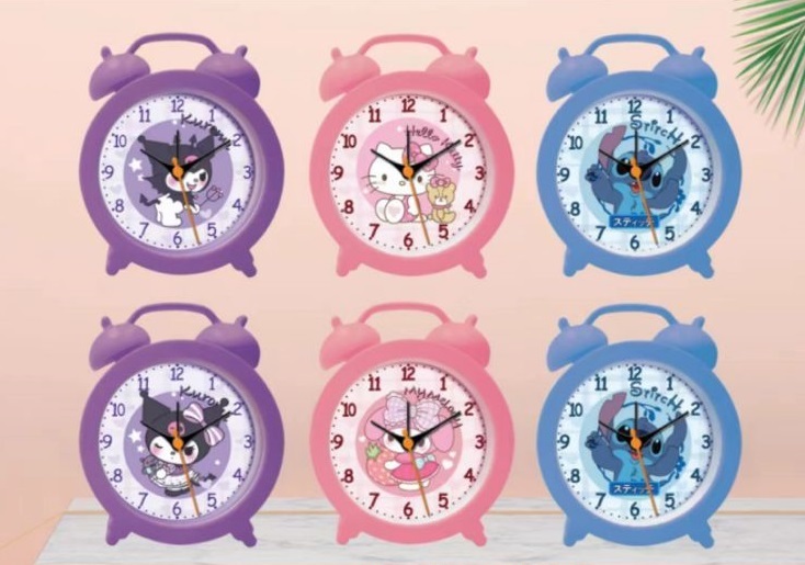 Imagen de RELOJ DE MESA STITCH - KITTY - KUROMI