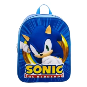 MOCHILA KINDER SONIC 3D RUZ* 177461