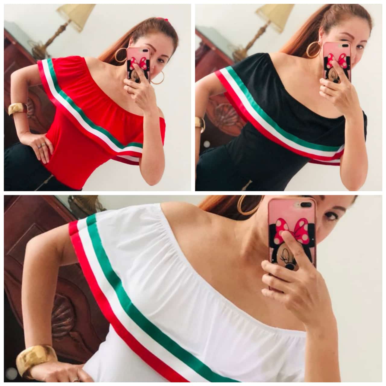 Imagen de BLUSA DAMA ¡VIVA MEXICO!