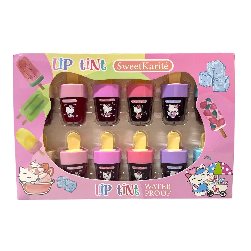 Imagen de DOCENA TINTA PALETA HELLO KITTY KUN-2121