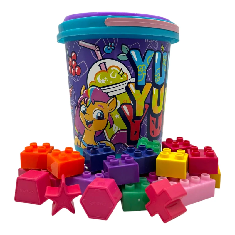 Imagen de CUBETA BLOQUES DIDACTICA *MY LITTLE PONY