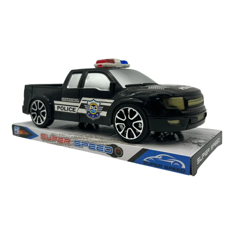 Imagen de CAMIONETA POLICIA FRICCION EN BLISTER 21cm