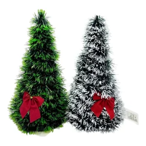 ARBOLITO NAVIDEÑO DE ESCRITORIO 25cm
