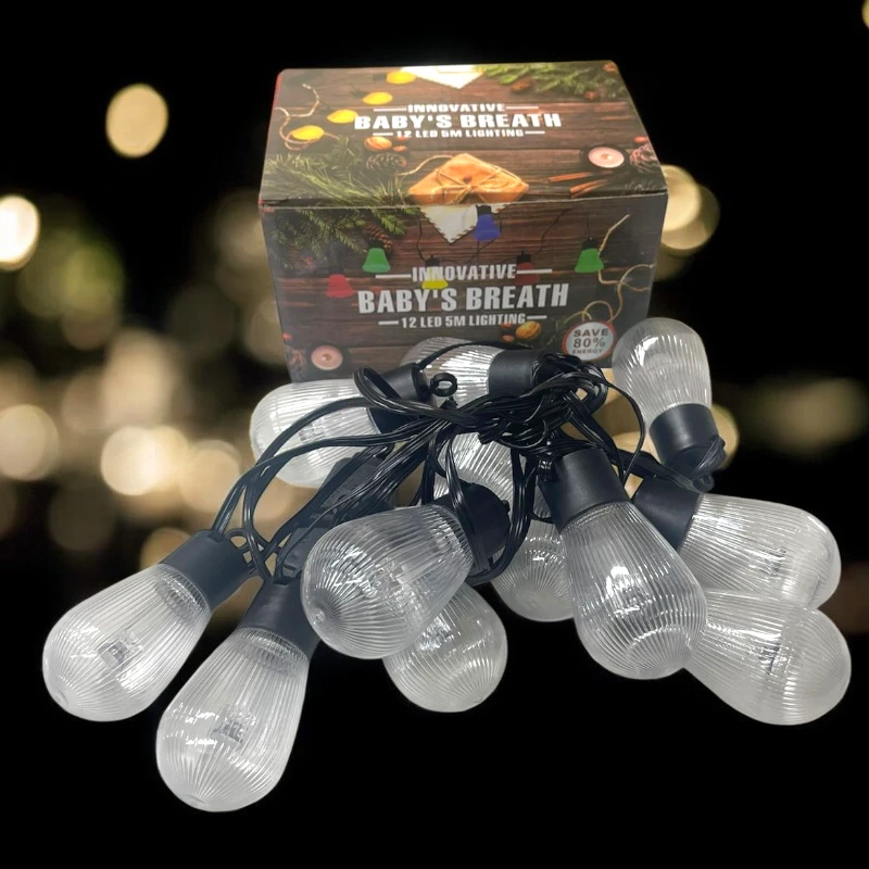 Imagen de SERIE 12 BOMBILLA LED 5METROS