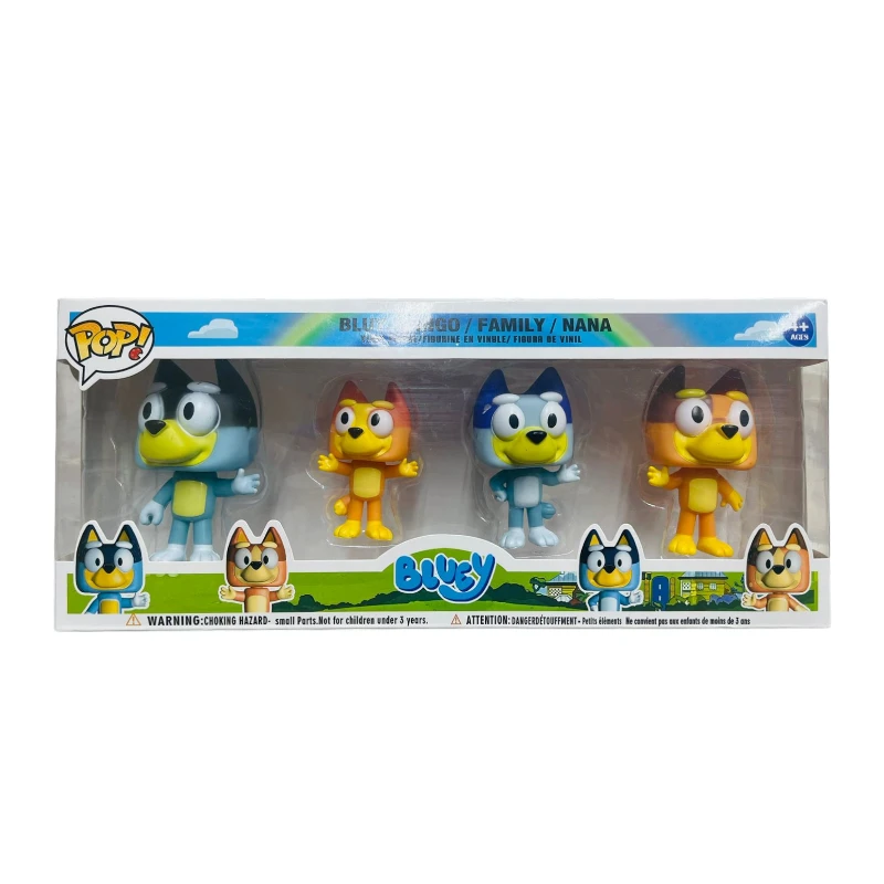 Imagen de COLECCION 4 FUNKOS BLUEY