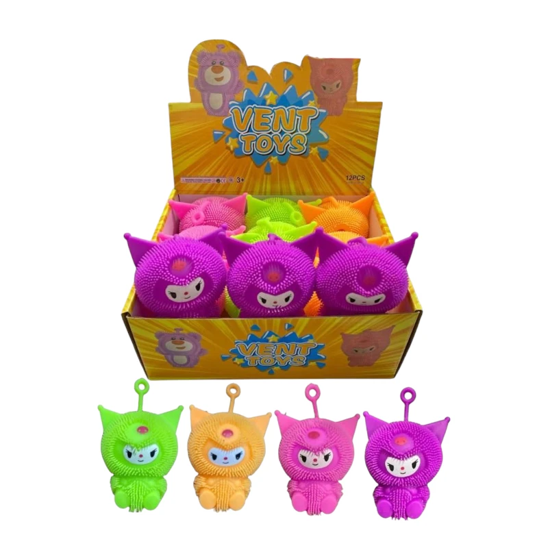 Imagen de CAJA 12 KUROMI APACHURRABLE CON LED