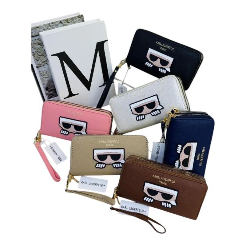Imagen de CARTERA DOBLE CIERRE KARL LAGERFELD