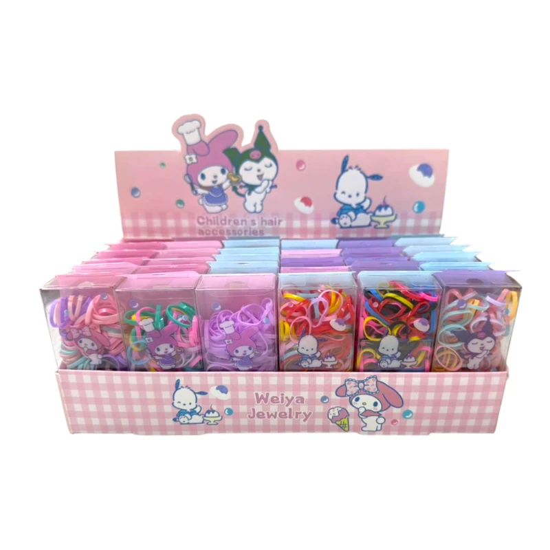 Imagen de CAJA 36 ESTUCHE DE LIGA SANRIO