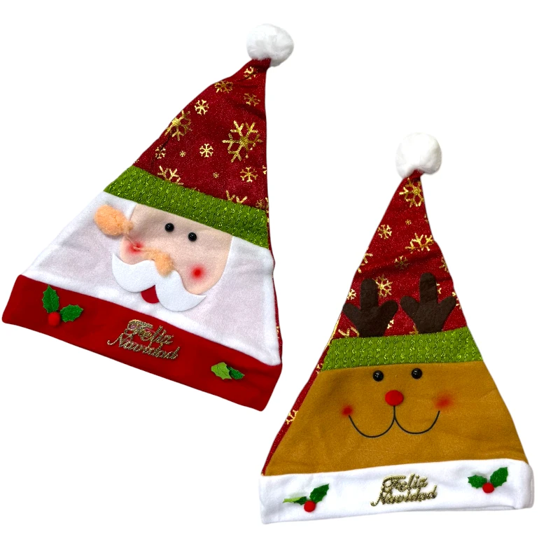 Imagen de *PREMIUM* DOCENA GORRO NAVIDEÑO DISEÑOS