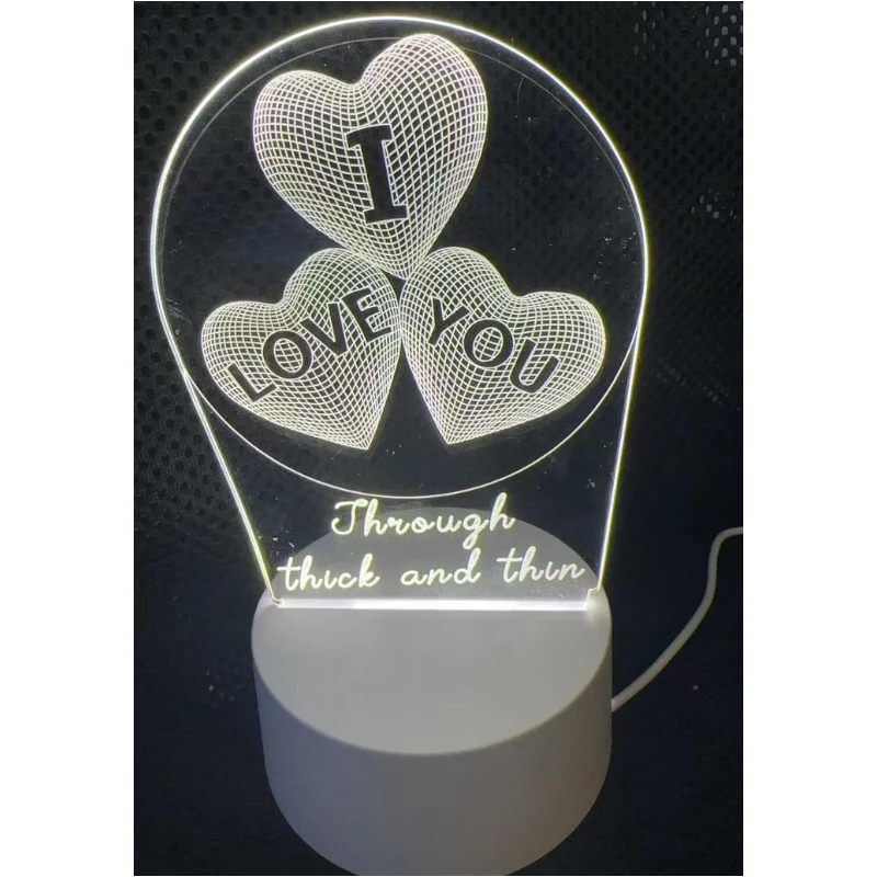 Imagen de LAMPARA *I LOVE YOU* SAN VALENTIN