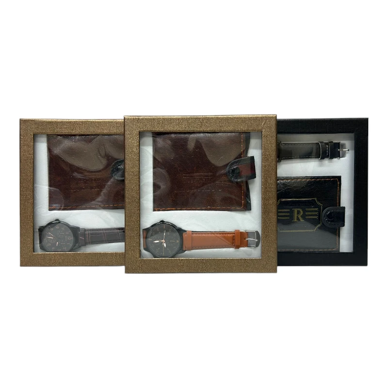 Imagen de ESTUCHE RELOJ Y CARTERA CABALLERO