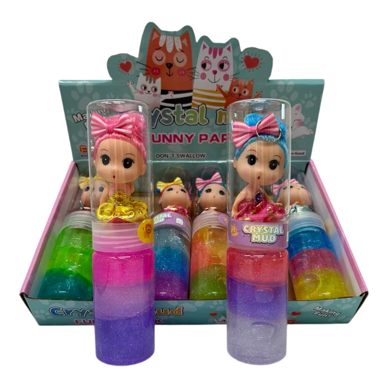 Imagen de CAJA 6 BOTE SLIME + MUÑECA