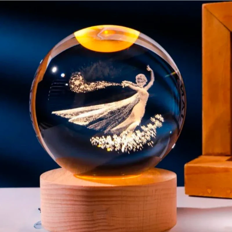 Imagen de LAMPARA ESFERA CRISTAL *FROZEN