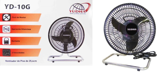 Imagen de VENTILADOR 10" DE PISO 26CM