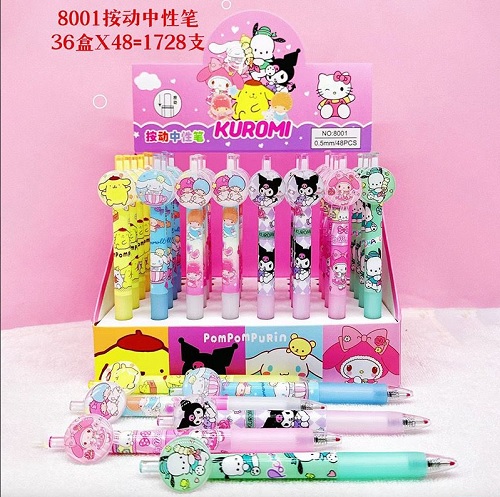 Imagen de CAJA 48 PLUMAS *SANRIO