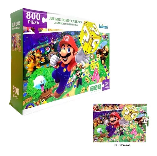 Imagen de ROMPECABEZAS MARIO BROS 800 PIEZAS