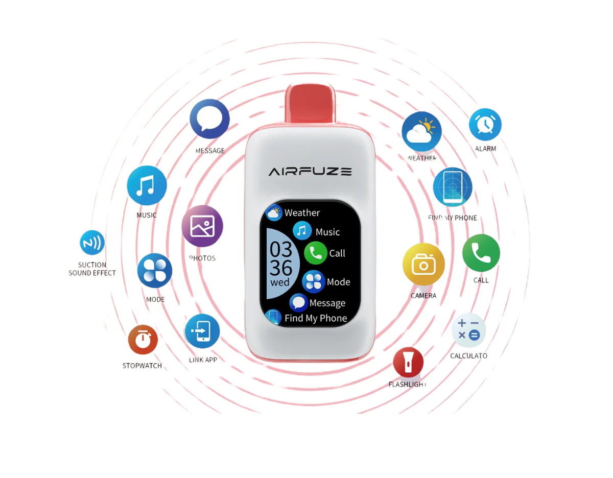 Imagen de VAPE AIRFUZE 30,000 PUFFS FUNCIONES