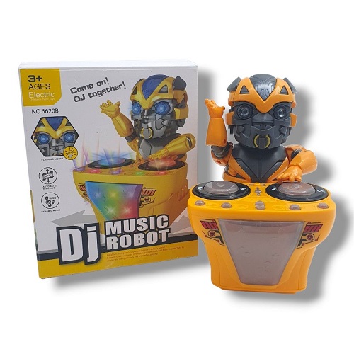 Imagen de JUGUETE DJ MUSIC ROBOT BUMBLEBE