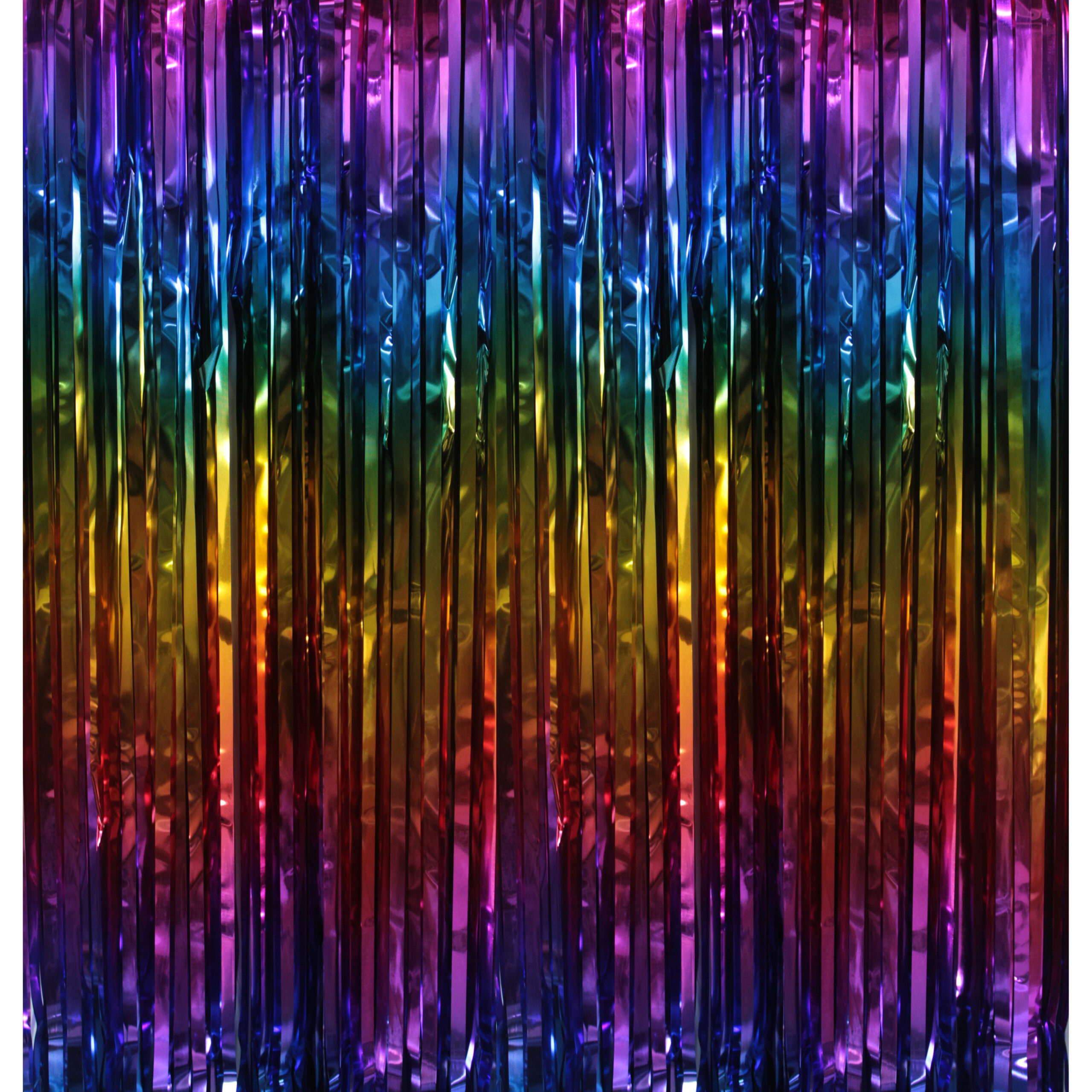 Imagen de CORTINA FIESTA METALICA BRILLANTE FOIL FRINGE CURTAIN