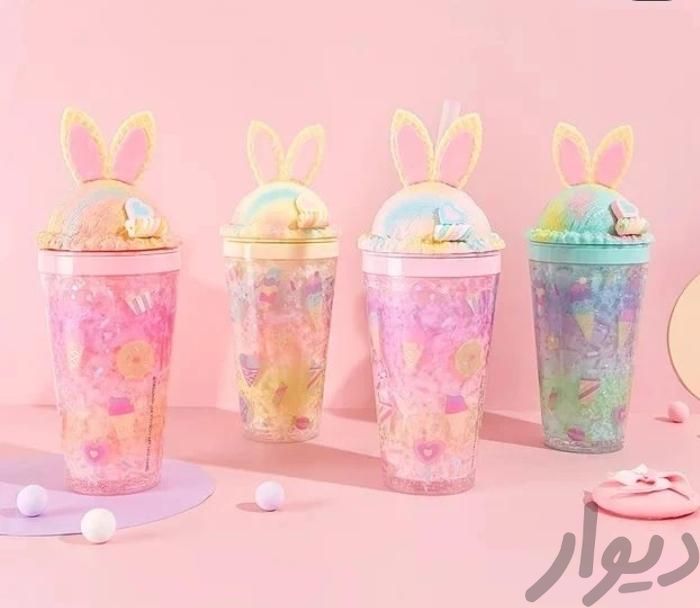 Imagen de VASO GALLETA OREJAS CONEJO HELADO