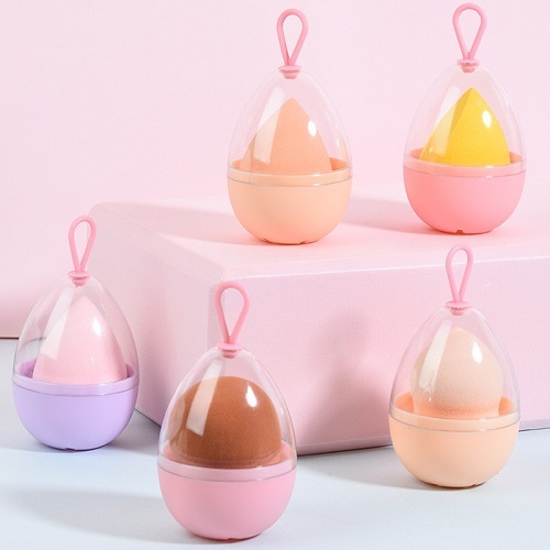 Imagen de 12 ESPONJA BLENDER EN ESTUCHE HUEVITO
