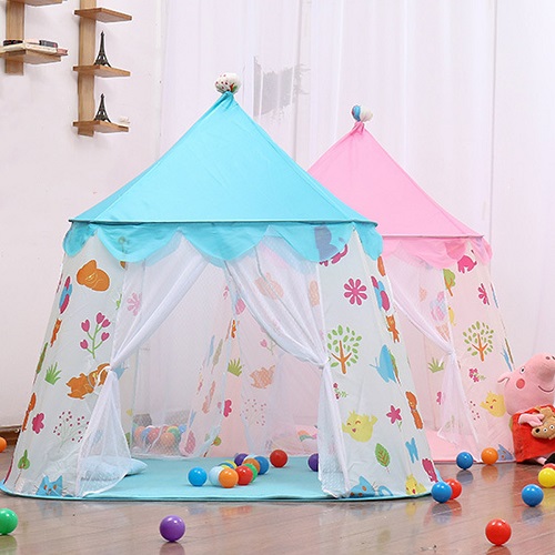 Imagen de **CASTILLO INFANTIL DISEÑO FLORES 1.25 X 1.35