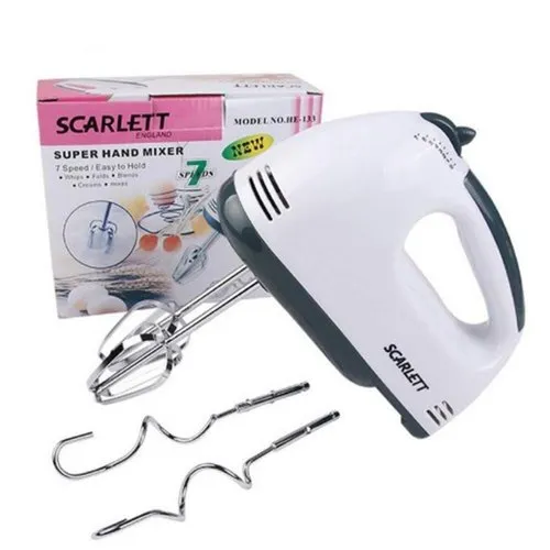 Imagen de BATIDORA DE ALIMENTOS SCARLETT 7 VELOCIDADES