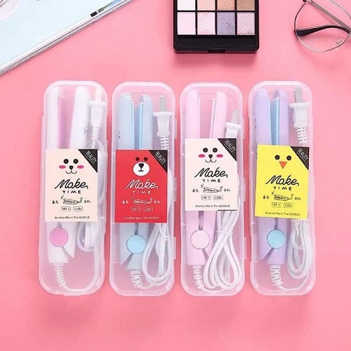 Make Time Las Mini Planchas Son Buenas De Pelo Son Buenas Las Mini