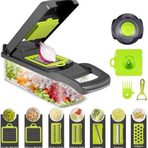 CORTADOR DE ALIMENTOS 16 PCS VEGGIE SLICER