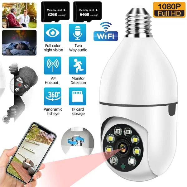 Imagen de CAMARA WIFI APP CELULAR SOCKET