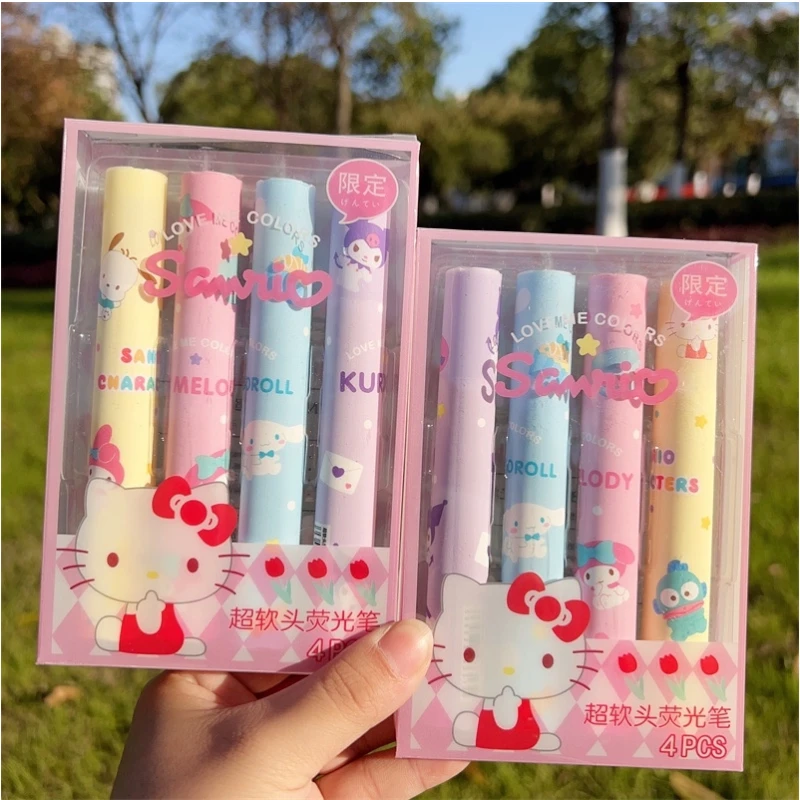 Imagen de SET DE 4 MARCATEXTOS SANRIO