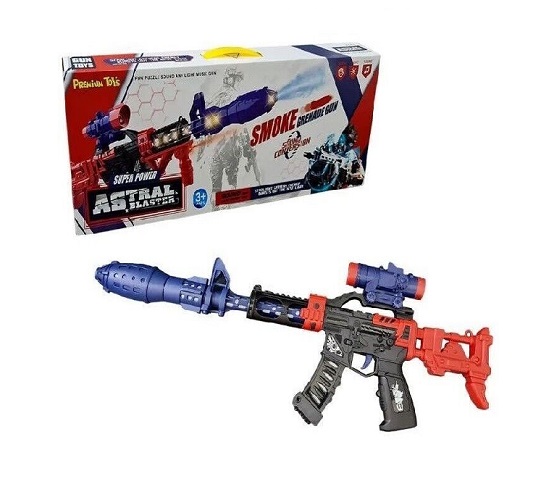 Imagen de PISTOLA GRANADA LUZ Y SONIDO SMOKE GRENADE GUN