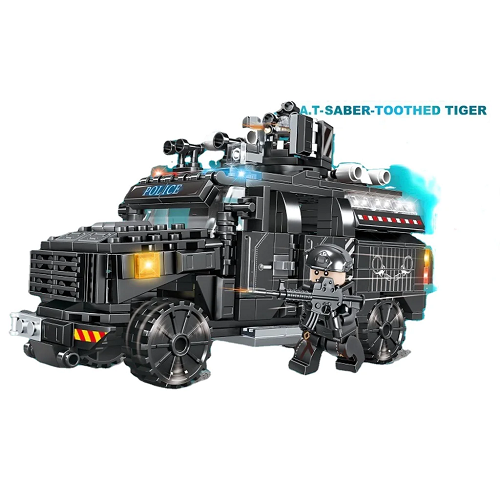 Imagen de MEGA LEGO 403 PIEZAS CAMION POLICIA N.-6028