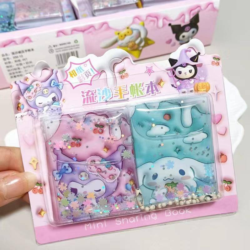 Imagen de CAJA 16 DUO LIBRETITA CON STIKERS SANRIO *
