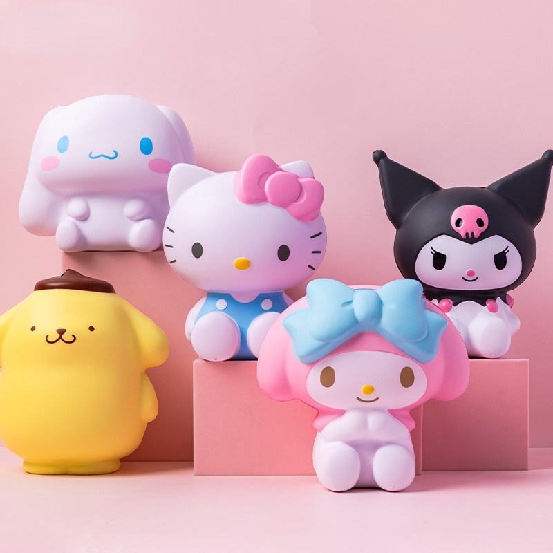 Imagen de DOCENA SQUISHY SANRIO 8-9cm