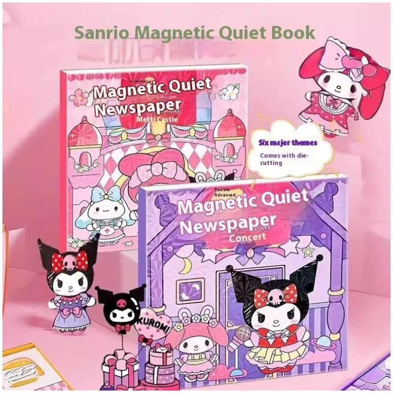 Imagen de LIBRO MAGNETICO SANRIO 17x17cm